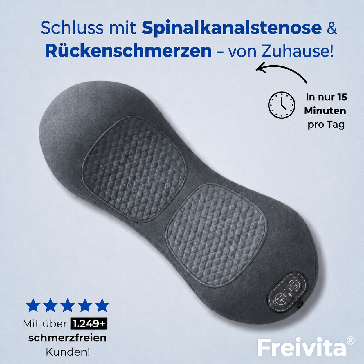 Freivita 3-Zonen-Tiefenmassagegerät